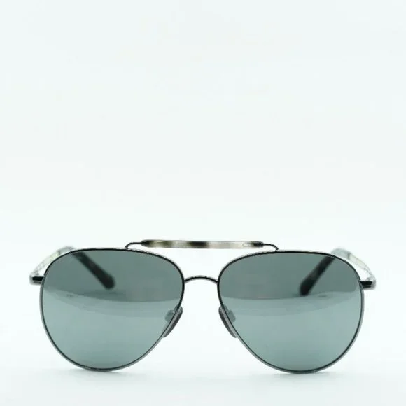 FINAL PRICE NEW BURBERRY BE3097 10036G PILOT GREY / MIRRORED SILVER SUNGLASSES - Picture 2 of 7